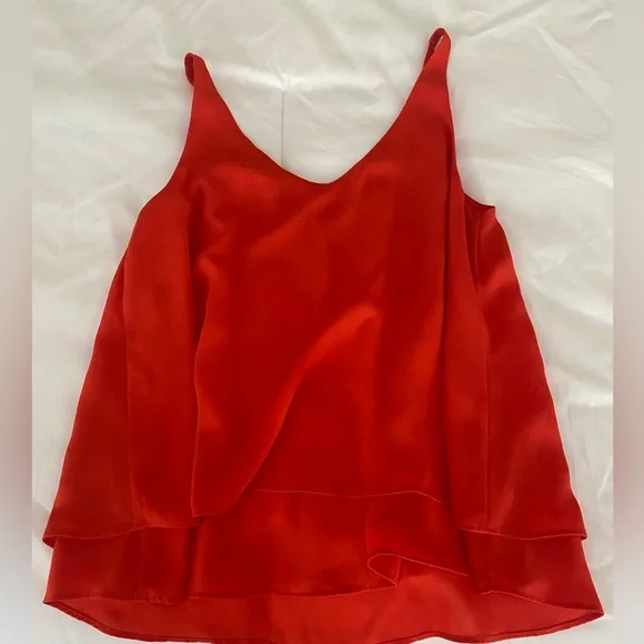 Flowy orange cami - Picture 2 of 3